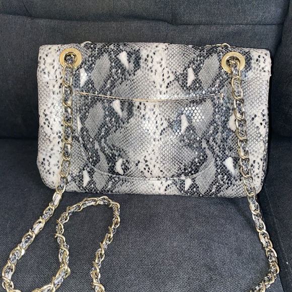 Chanel double flap python bag - Picture 2 of 3